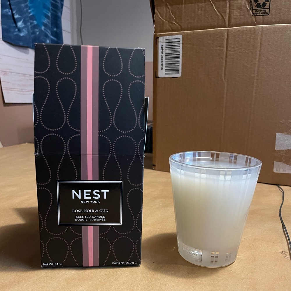 Nest New York Rose Noir & Oud Scented Candle 8.1oz NEW